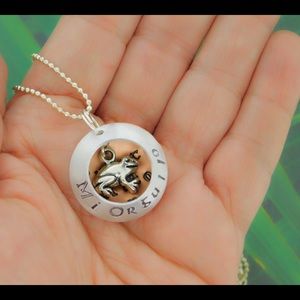Puerto Rico Locket - Coqui Pendant Pride Necklace